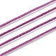 40ヤードのナイロンチャイニーズノットコード  ジュエリー作成用ナイロンジュエリーコード  赤ミディアム紫  0.6mm NWIR-C003-01B-20-3