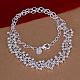 Popular Silver Color Plated Brass Ball Bib Necklaces NJEW-BB12694-1
