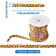 4 rollo de cordón elástico de poliéster plano de 4 colores EC-TA0001-05-8
