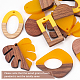Kits de fabricación de pendientes colgantes diy de olycraft DIY-OC0005-34-4
