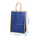 Biyun 16 pièces 4 couleurs rectangle sacs de transport en papier kraft CARB-BY0001-02-3