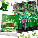 Saint Patrick's Day Schaumkugel-Anhänger-Dekorationen AJEW-WH0317-93B-7