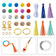 Kit de fabrication de bracelet porte-clés bricolage DIY-TA0004-20-37