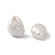 Perles de perles de keshi naturelles baroques PEAR-N020-P40-4