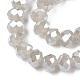 Chapelets de perles en verre électroplaqué EGLA-A034-J8mm-A15-2