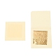 Blattblätter aus echter 24-Karat-Goldfolie DIY-WH0343-28-1