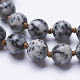 Perlenketten aus natürlichem Sesamjasper / Kiwi-Jaspis NJEW-P202-36-A15-2