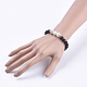 Natural Gemstone Stretch Bracelets BJEW-JB03631-2