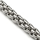 Bracelets avec chaîne de corde en 201 acier inoxydable STAS-Z056-12P-2