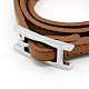 Fashionable PU Leather Wrap Watch Bracelets X-WACH-J007-08-3