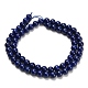 Natürlicher Lapislazuli Perlenstränge&nbsp;G-L642-B05-6mm-3