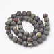 Natural Dragon Blood Stone Beads Strands G-T106-143-3