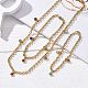 6Pcs 3 Style 304 Stainless Steel Cable Chain Jewelry Making Sets MAK-LS0001-01G-5