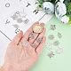 DICOSMETIC 16pcs 4 Styles 201 Stainless Steel Plant Charms Hollow Leaf Pendants Tree of Life Charms Lotus Charms Flower Pendants for Jewelry Making DIY Crafts Findings STAS-DC0003-48-3