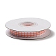 10 Yards Flat Polycotton(Polyester Cotton) Ribbon OCOR-TAC0030-01D-3