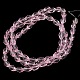 Faceted  Glass Beads Strands X-GC893Y-1-2