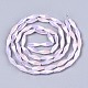 Chapelets de perles en verre électroplaqué X-EGLA-S194-03A-B05-2