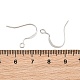 Filo per orecchini piatto in ottone&nbsp;KK-CBA57BD-09P-3