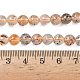 Stränge natürlicher Herkimer-Diamantperlen&nbsp;G-Z115-C03-6mm-6
