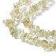 Brins de perles de quartz citron naturel G-G905-05-4