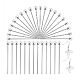 60 pz. 925 spilli con testa in argento sterling&nbsp;STER-PH0003-11-6