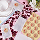 Craspire 120 pz piatto traslucido glassine carta cerata trattare sacchetti sacchetti di biscotti STIC-CP0001-11C-4