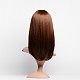 Fabelhafte Frauen Haare Cosplay langen geraden Partei Haar Hochtemperaturfaser Perücken OHAR-I005-35A-3