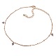 Ожерелья-чокеры из сплава fashewelry из смолы NJEW-TA0001-07-5