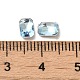Cabochons de strass en verre RGLA-P037-04A-D202-3