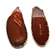 Gros pendentifs en agate brésilienne naturelle G-R418-65-2