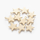 201 Stainless Steel Charms STAS-L233-031B-G-1