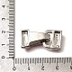 Застежки-застежки из латуни с эмалью KK-M313-40P-01-3