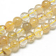 Chapelets de perles en quartz de rutile naturel G-S263-10mm-01-1