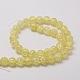 Perle tonde di vetro crackle fili CCG-E001-4mm-07-2