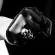 Punk Rock Style 316L Surgical Stainless Steel Skull Rings for Men RJEW-BB01229-9AS-3