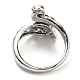 Alloy Open Cuff Ring SENE-PW0017-15M-3