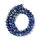 Natural Lapis Lazuli Round Beads Strands X-G-I181-09-6mm-2