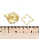 Латунь раз по сравнению с застежками KK-Z078-34G-3