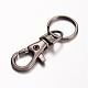 Alloy Keychain Clasp Findings KEYC-M018-03AS-2