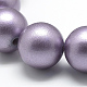 Perlas de realce pintadas con spray acrílico opaco X-ACRP-Q024-10mm-G08-2