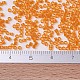 MIYUKIデリカビーズ  シリンダー  日本製シードビーズ  11/0  （db0703)透明オレンジ  1.3x1.6mm  穴：0.8mm  約20000個/袋  100 G /袋 SEED-J020-DB0703-4