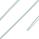 ラウンドワックスポリエステル糸ストリング  マイクロマクラメコード  ツイストコード  革縫い用  ミディアムシーグリーン  0.3~0.4mm  約174.98ヤード（160m）/ロール YC-D004-02A-025-3