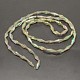 Faceted Rice Electroplated Glass Beads Strands EGLA-F103-04A-3
