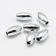 Placcatura di perle di plastica ecologiche X-KY-K002-03-8x4mm-S-2