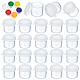 Tubi di perline di plastica&nbsp;CON-GF0001-23-1