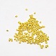 真鍮製つぶし玉カシメ玉  カドミウムフリー＆鉛フリー  チューブ  ゴールドカラー  1.5x1.5mm  穴：1mm E001-G-1