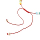 Комплекты браслетов из плетеных бусин из нейлоновой нити BJEW-JB06448-10