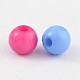 Solid Chunky Acrylic Ball Beads SACR-R812-5mm-M-2