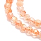 Natürliche sunstone Perlen Stränge G-P457-A01-16-2