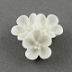 Resin Flower Cabochons CRES-R096-04-1